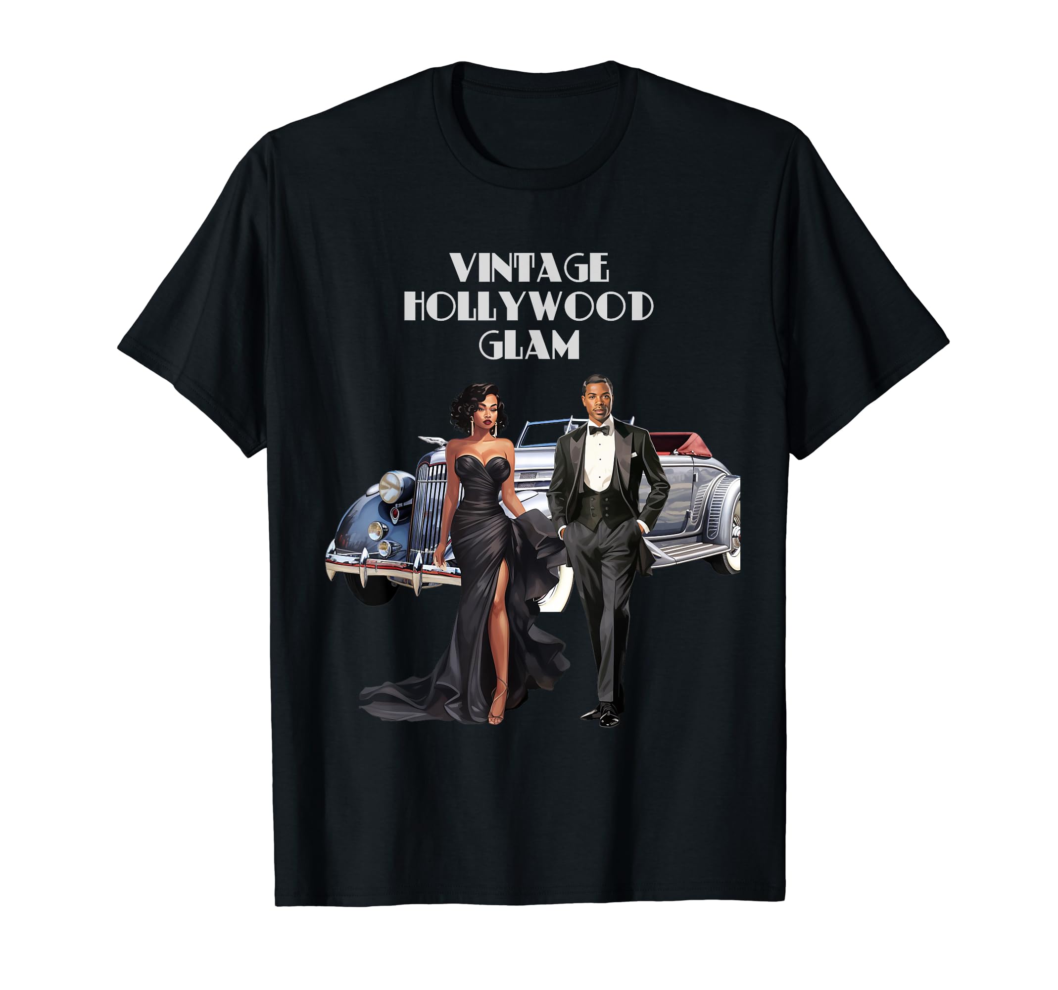 Hollywood Glam T-Shirt - Unique Graphic Men Women - T-Shirt, Sweatshirt, Hoodie