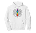 Chakras Mandala Yoga Meditation Hoodie - Casual Everyday Wear Men Women - T-Shirt, Sweatshirt, Hoodie