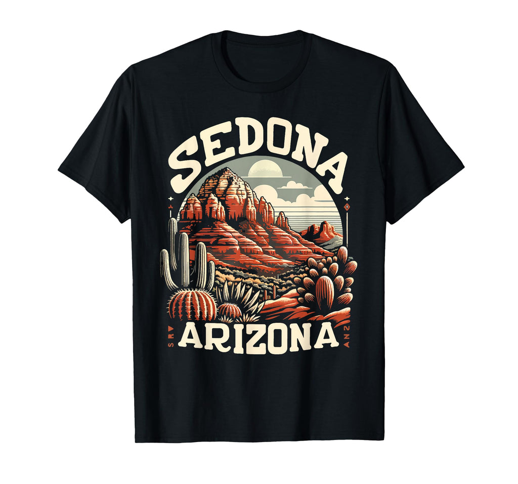 Sedona Arizona Nature Hiking T-Shirt - Aesthetic Graphic for Adults - T-Shirt, Sweatshirt, Hoodie