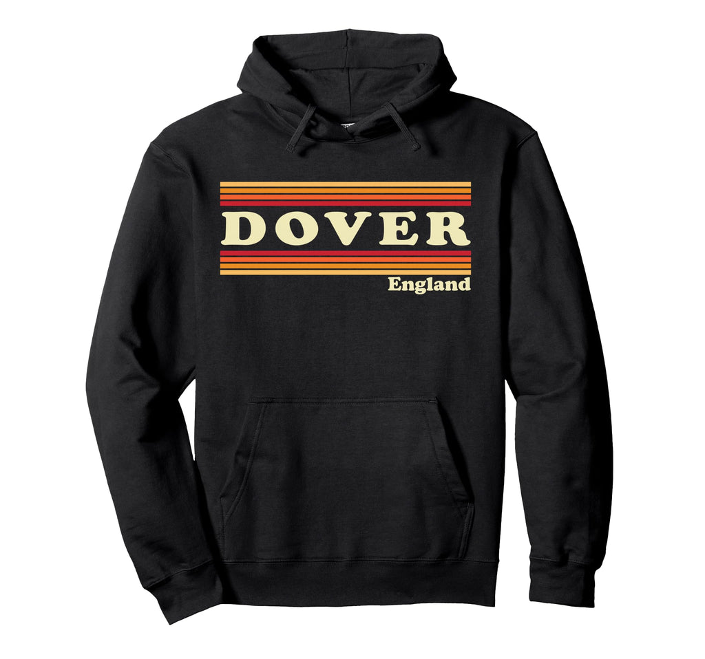 80S Dover England Hoodie - Unique Graphic Unisex - T-Shirt, Sweatshirt, Hoodie