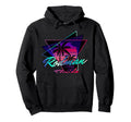 Rodman Florida Sunset Synthwave Vibes Hoodie - Streetwear Style Men Women - T-Shirt, Sweatshirt, Hoodie