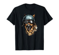 German Shepherd Dog Wearing T-Shirt - Fun Novelty Design for Adults - T-Shirt, Sweatshirt, Hoodie