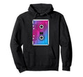 Vaporwave Cassette Tape Eighties Hoodie - Custom Art Print Unisex - T-Shirt, Sweatshirt, Hoodie