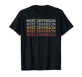 West Jefferson Ohio West Jefferson Oh T-Shirt - Custom Art Print Men Women - T-Shirt, Sweatshirt, Hoodie
