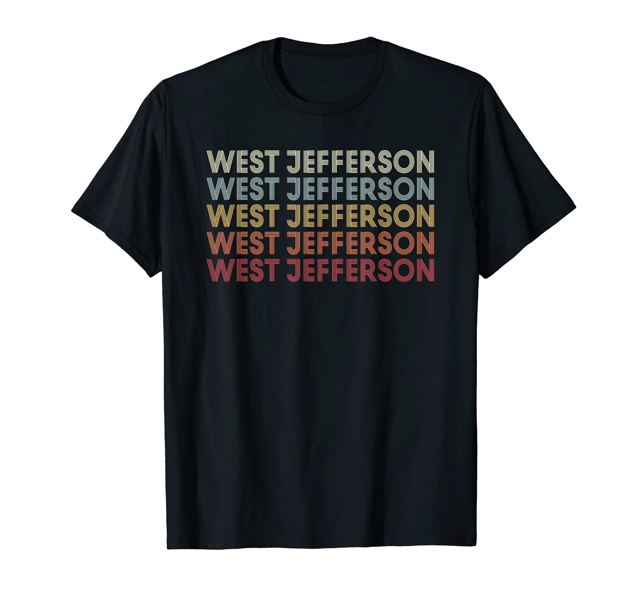 West Jefferson Ohio West Jefferson Oh T-Shirt - Custom Art Print Men Women - T-Shirt, Sweatshirt, Hoodie