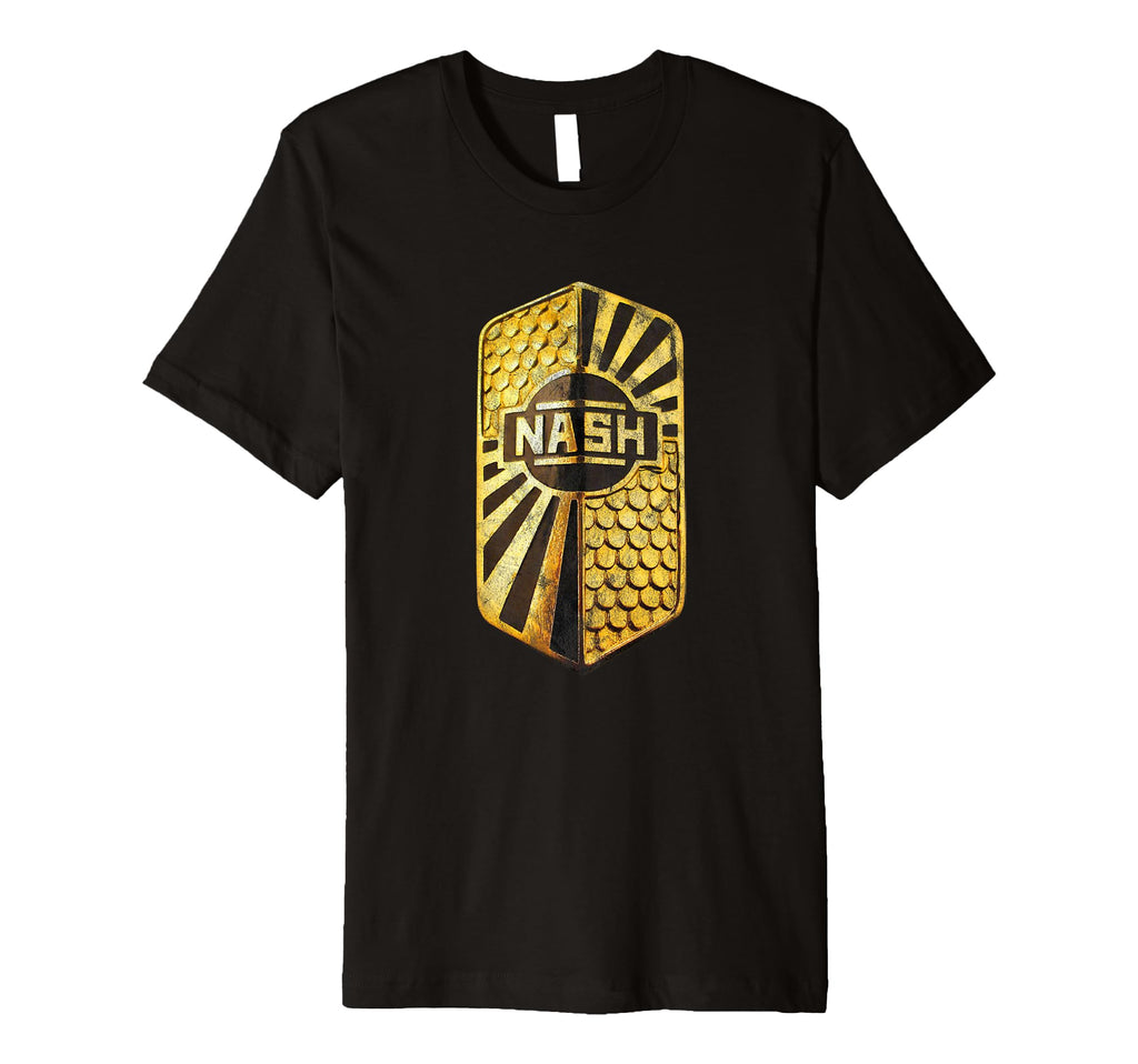 Car Logo Nash Kelvinator Corp 1917 T-Shirt - Minimalist Print for Adults - T-Shirt, Sweatshirt, Hoodie