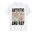 Daisy Floral Pattern Autistic And T-Shirt - Casual Everyday Wear Men Women - T-Shirt, Sweatshirt, Hoodie