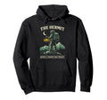 Hermit Tarot Hiker Lantern Mountain Hoodie - Fun Novelty Design Men Women - T-Shirt, Sweatshirt, Hoodie