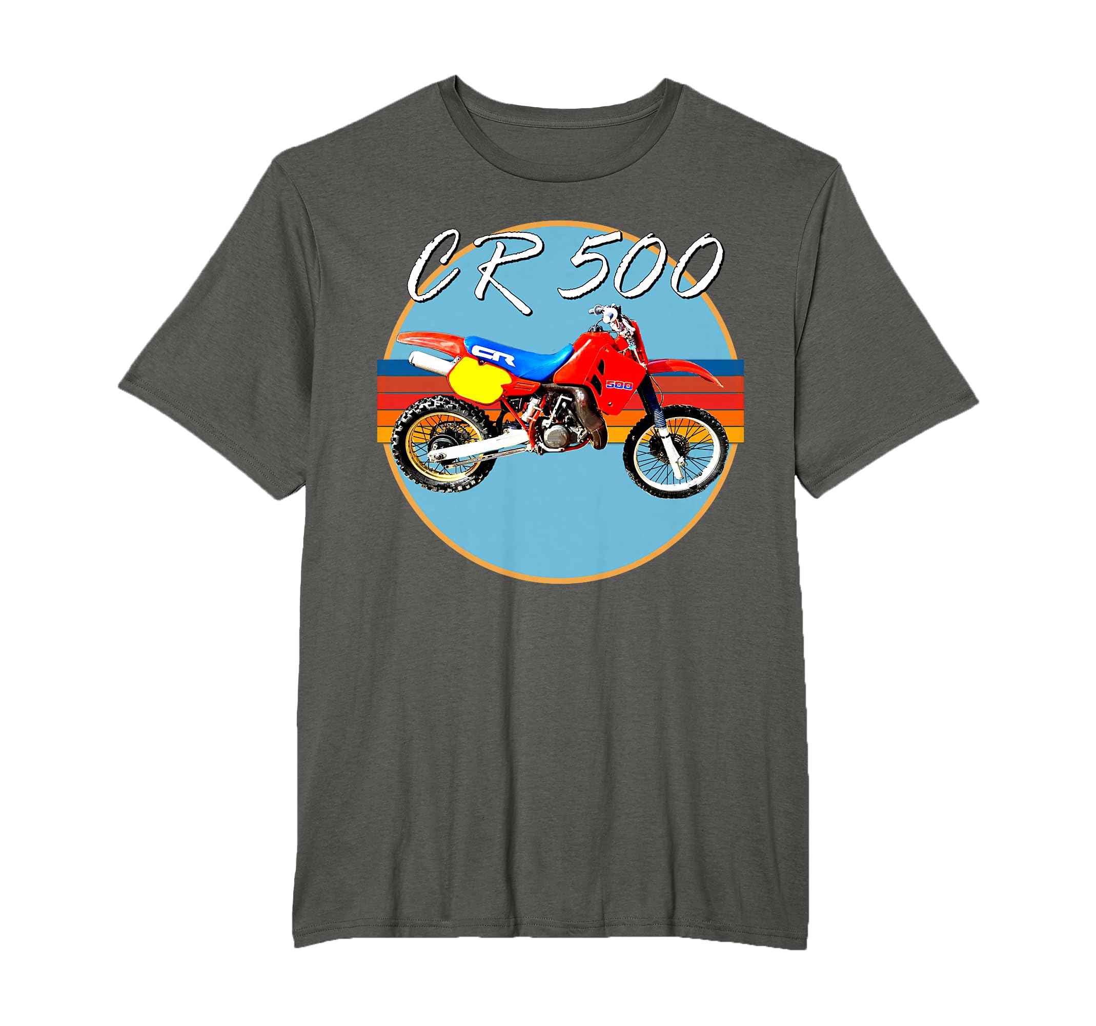 Cr 500 Motorcross Motorcycle Dirt T-Shirt - Streetwear Style for Adults - T-Shirt, Sweatshirt, Hoodie