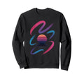 80S Synthwave Sweatshirt - Novelty Apparel Unisex - T-Shirt, Sweatshirt, Hoodie