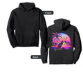Cat Vaporwave Retrowave Aesthetic Hoodie - Novelty Apparel Unisex - T-Shirt, Sweatshirt, Hoodie