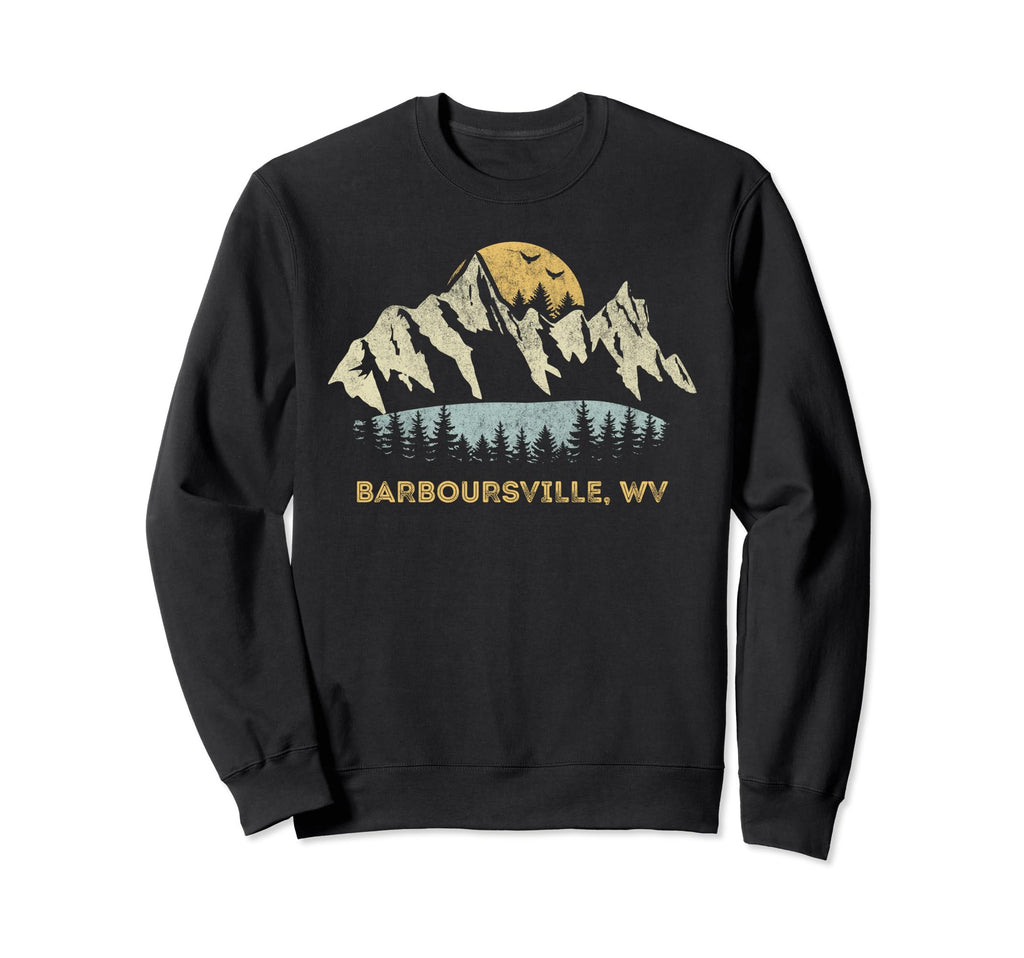 Barboursville West Virginia Mountain Sweatshirt - Unique Graphic Unisex - T-Shirt, Sweatshirt, Hoodie