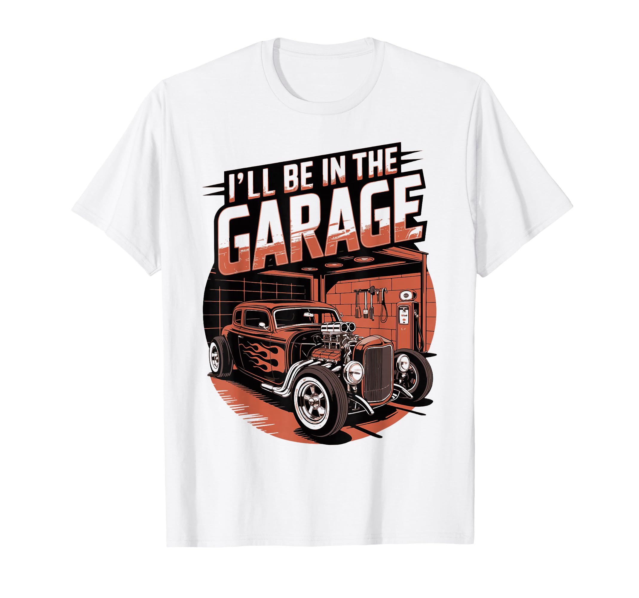 Cars Automobile Car Show Mechanics T-Shirt - Fun Novelty Design for Adults - T-Shirt, Sweatshirt, Hoodie