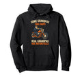 Real Grandpas Ride Motorcycles Funny Hoodie - Fun Novelty Design Unisex - T-Shirt, Sweatshirt, Hoodie