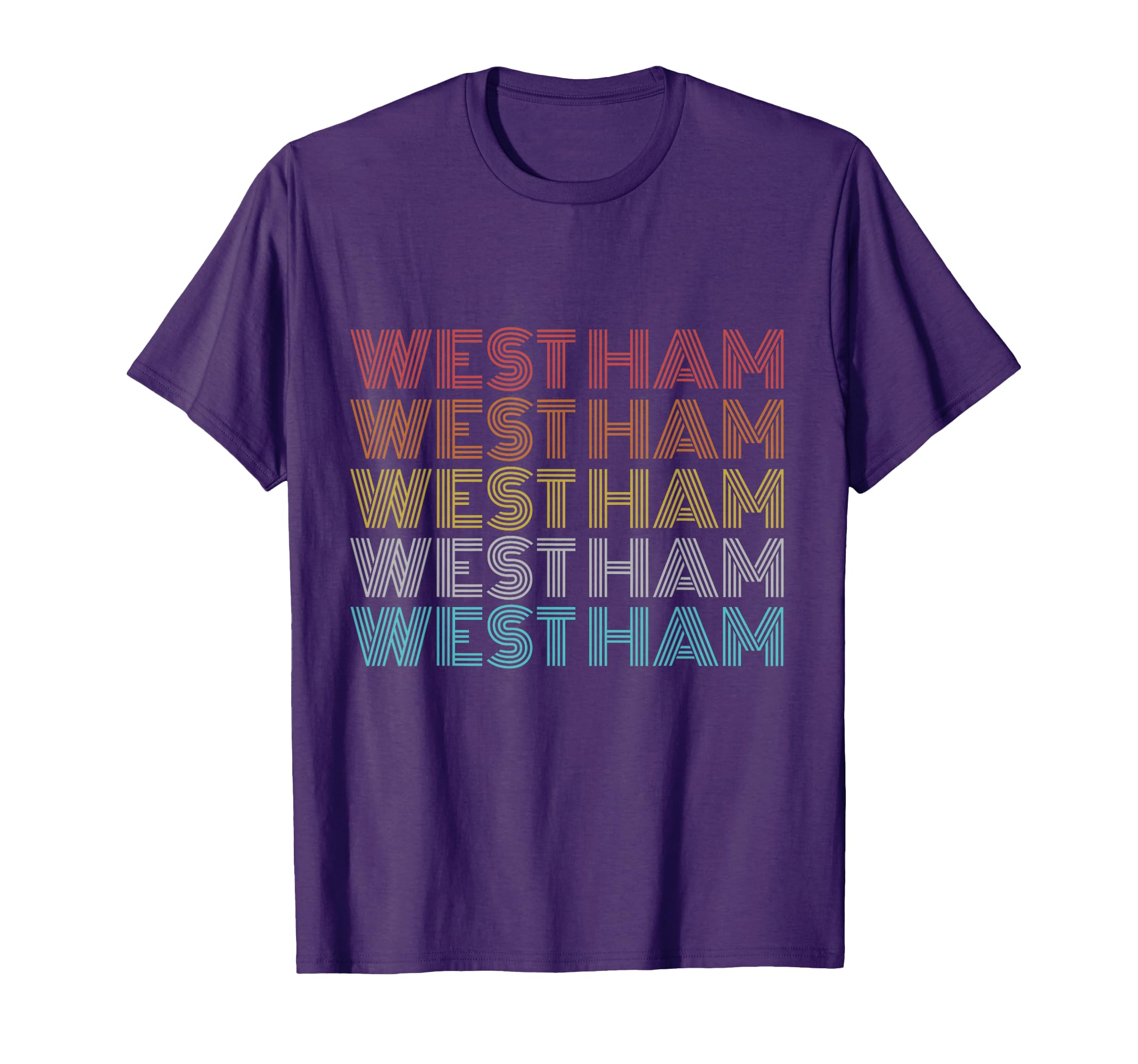 West Ham T-Shirt - Trendy Graphic Men Women - T-Shirt, Sweatshirt, Hoodie