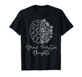 Grow Positive Thoughts Mental Health T-Shirt - Minimalist Print Unisex - T-Shirt, Sweatshirt, Hoodie