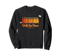 Walk Peace Meditation Wellness Sweatshirt - Custom Art Print Men Women - T-Shirt, Sweatshirt, Hoodie