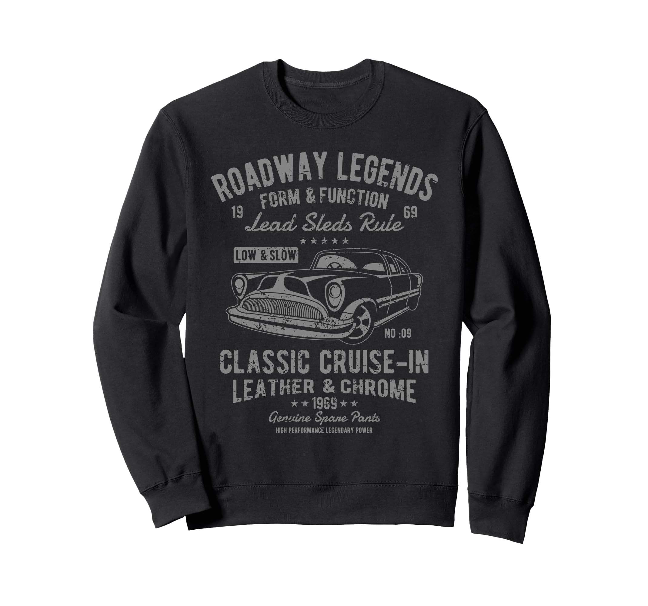 Automotive Nostalgia Car Cruise Sweatshirt - Streetwear Style Unisex - T-Shirt, Sweatshirt, Hoodie