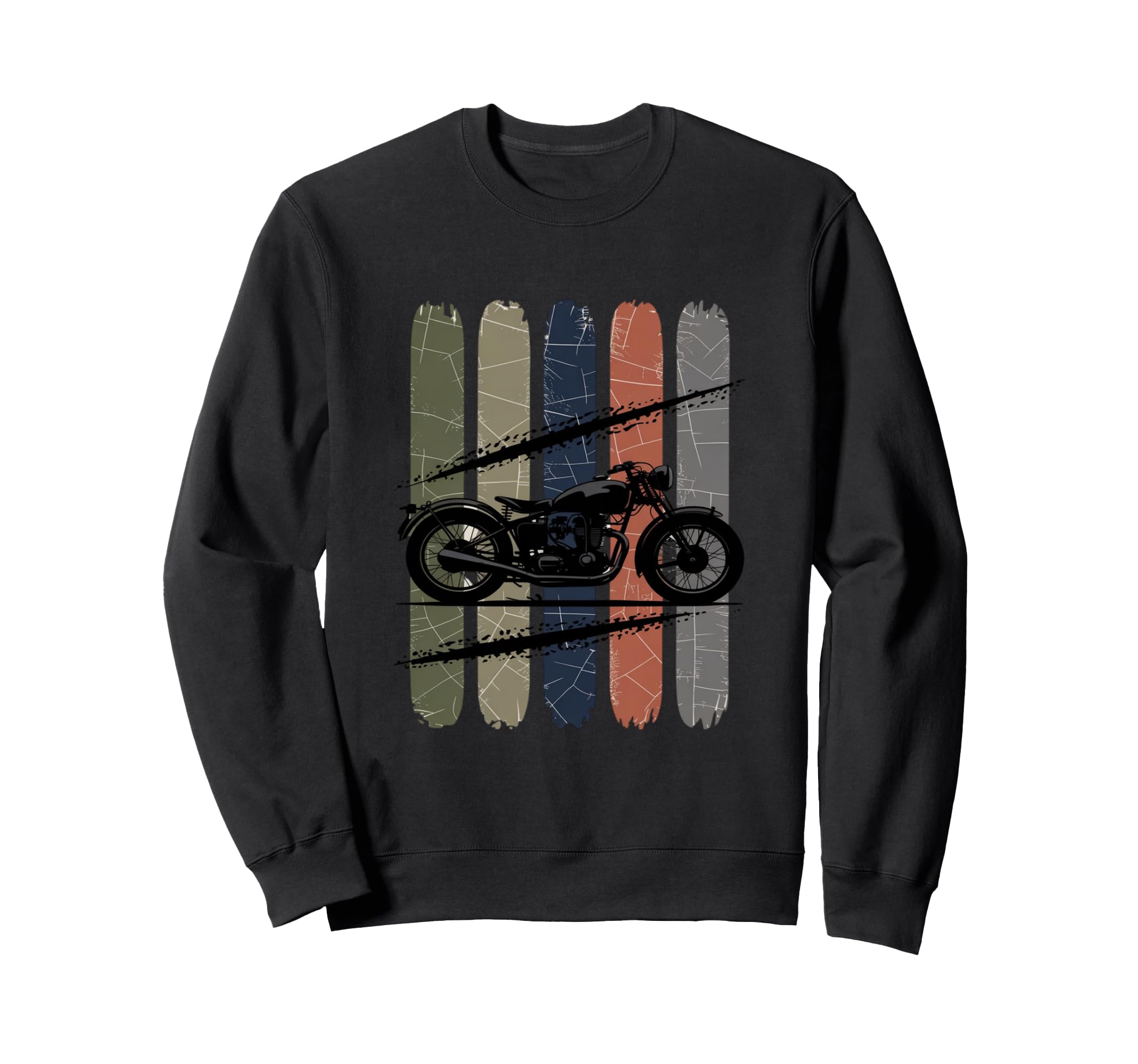 Motorcycle Timeless Ride Sweatshirt - Graphic Print Men Women - T-Shirt, Sweatshirt, Hoodie