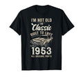 73Rd Birthday Born 1953 Car T-Shirt - Casual Everyday Wear Unisex - T-Shirt, Sweatshirt, Hoodie