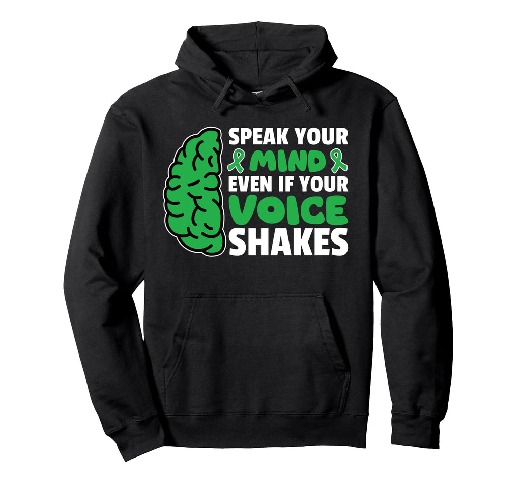 Speak Your Mind Even If Your Voice Shakes Hoodie - Trendy Graphic Unisex - T-Shirt, Sweatshirt, Hoodie