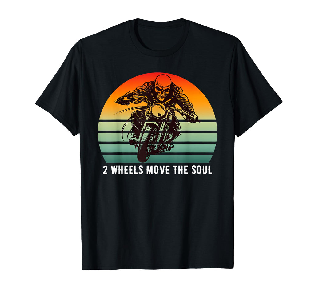 Us Flag American Motorcycle Biker T-Shirt - Unique Graphic Unisex - T-Shirt, Sweatshirt, Hoodie