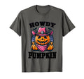 Howdy Pumpkin Western Halloween Cowboy T-Shirt - Novelty Apparel for Adults - T-Shirt, Sweatshirt, Hoodie