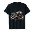 Motorcycle Cafe Racer Enthusiast T-Shirt - Casual Everyday Wear Men Women - T-Shirt, Sweatshirt, Hoodie