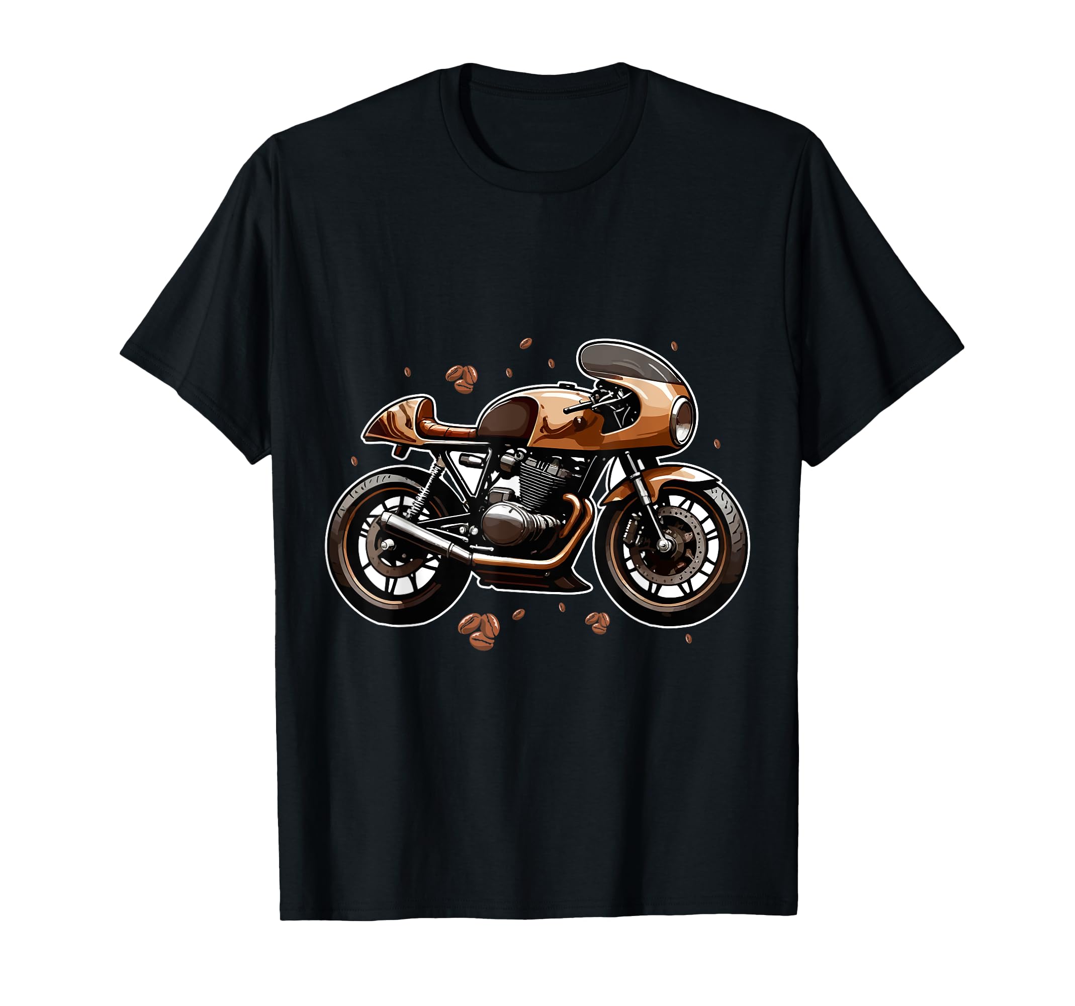 Motorcycle Cafe Racer Enthusiast T-Shirt - Casual Everyday Wear Men Women - T-Shirt, Sweatshirt, Hoodie