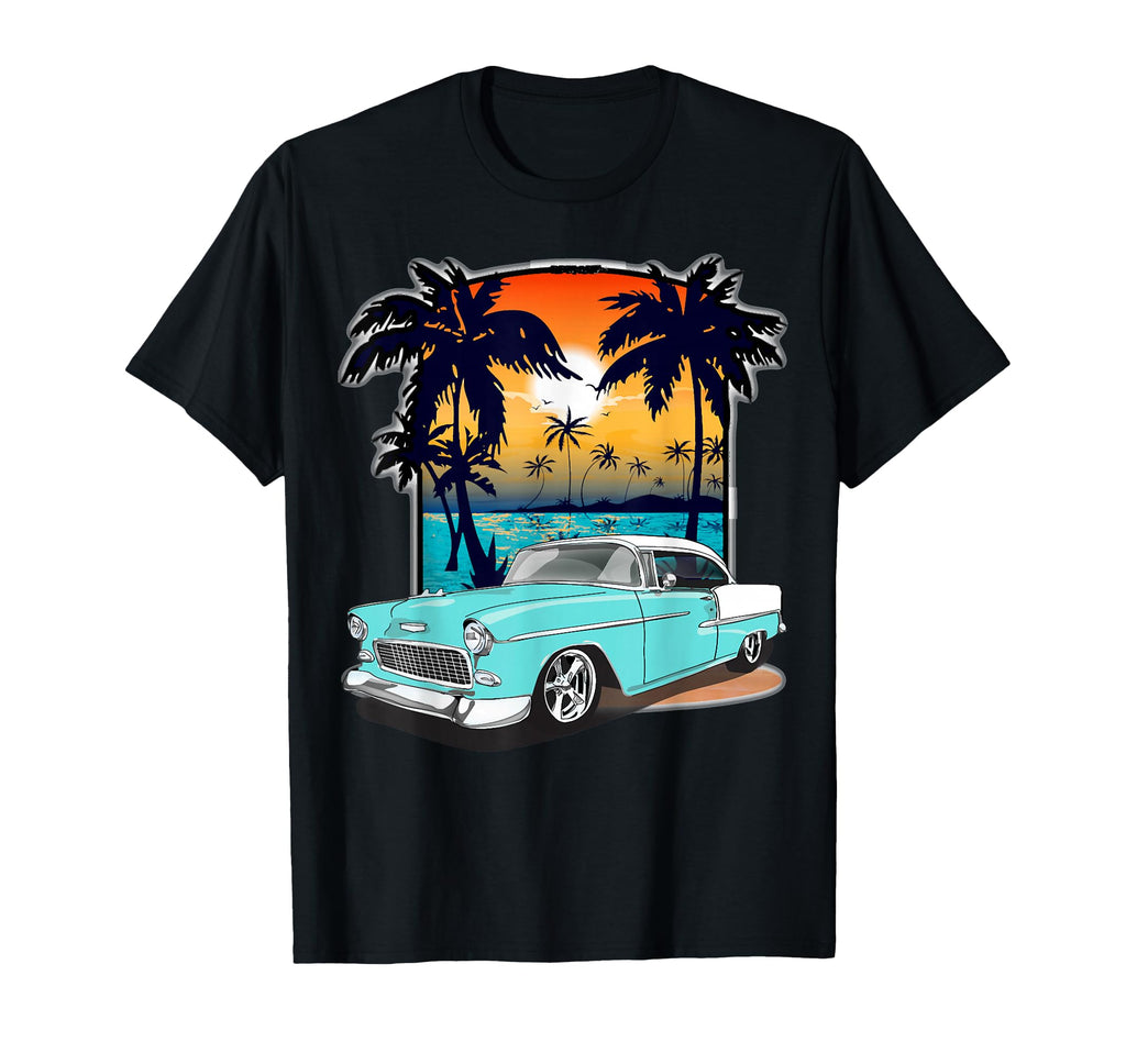 1955 55 56 57 Bel Air 50S Old Hot T-Shirt - Fun Novelty Design for Adults - T-Shirt, Sweatshirt, Hoodie