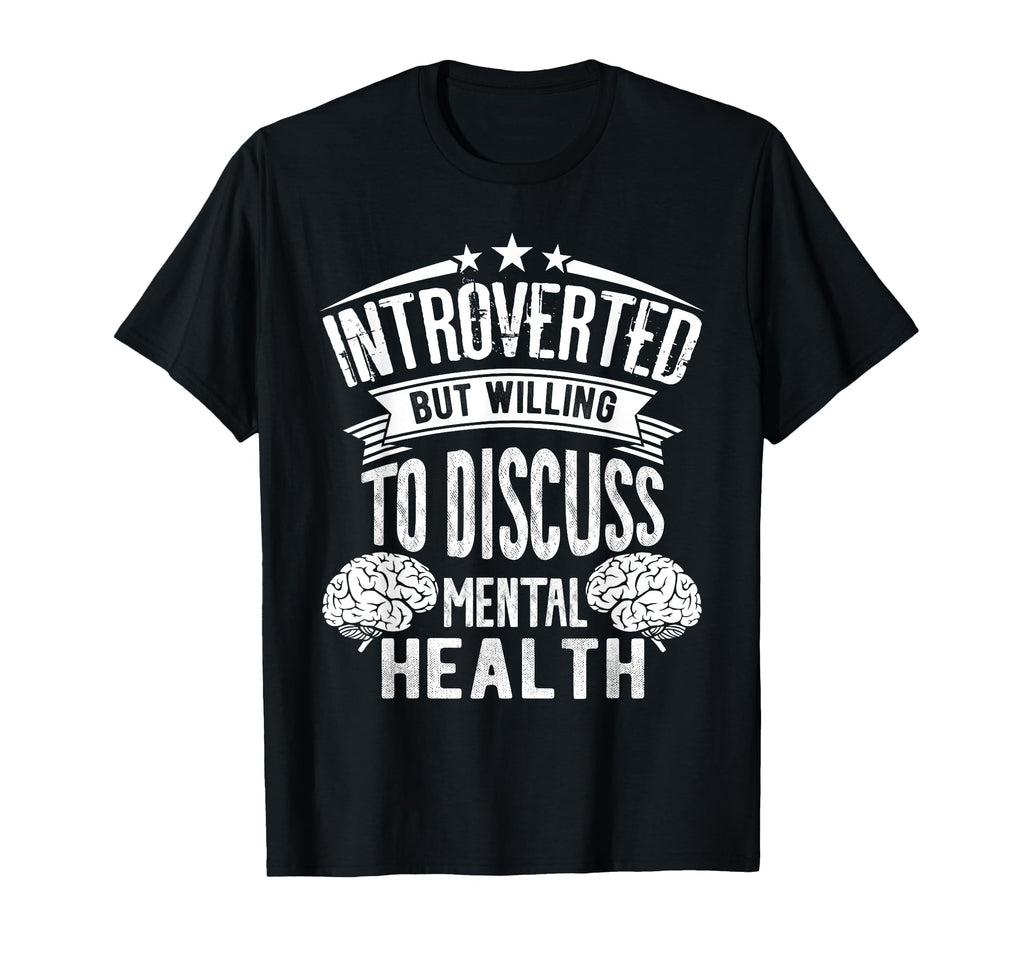 Introverted But Willing To Discuss T-Shirt - Graphic Print Men Women - T-Shirt, Sweatshirt, Hoodie