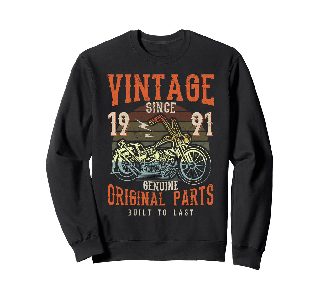 35Th Birthday 1991 Motorcycle Sweatshirt - Unique Graphic for Adults - T-Shirt, Sweatshirt, Hoodie