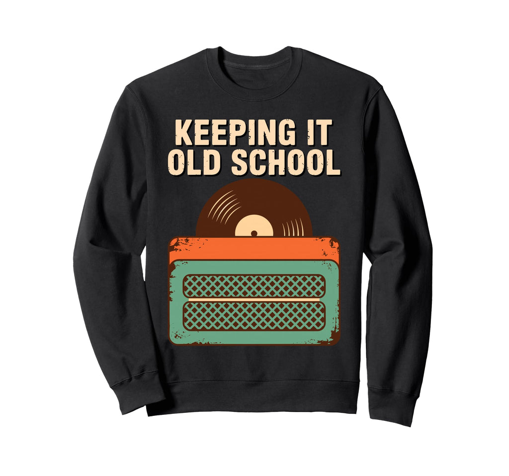 Best Vinyl Art Music Dj Vinyl Sweatshirt - Novelty Apparel Men Women - T-Shirt, Sweatshirt, Hoodie
