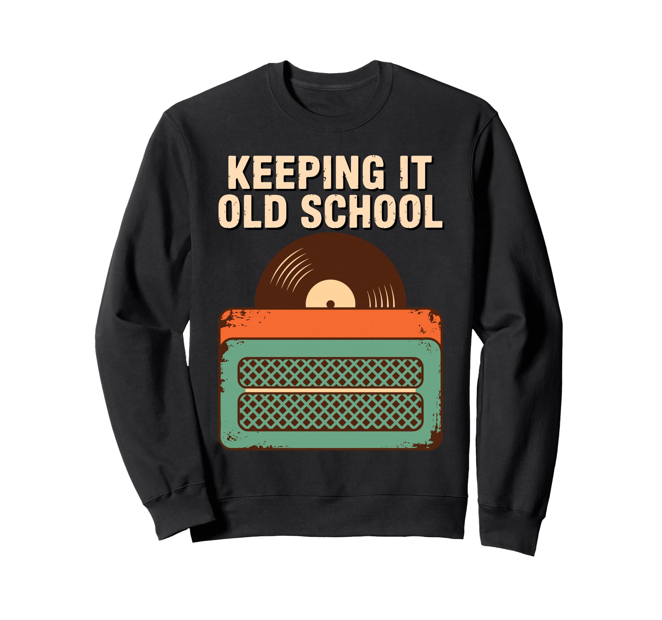 Best Vinyl Art Music Dj Vinyl Sweatshirt - Novelty Apparel Men Women - T-Shirt, Sweatshirt, Hoodie