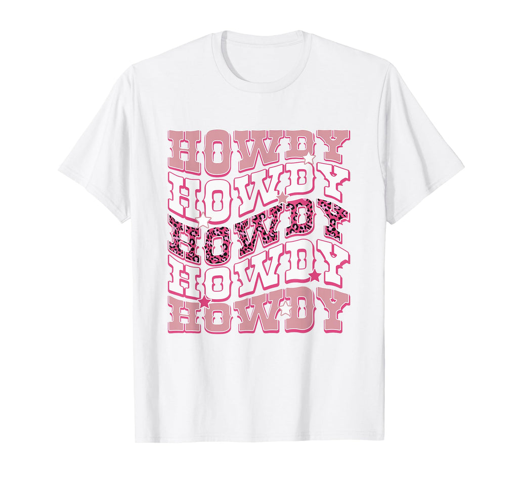 Rodeo Howdy Western Cowboy Hat Preppy T-Shirt - Graphic Print Unisex - T-Shirt, Sweatshirt, Hoodie