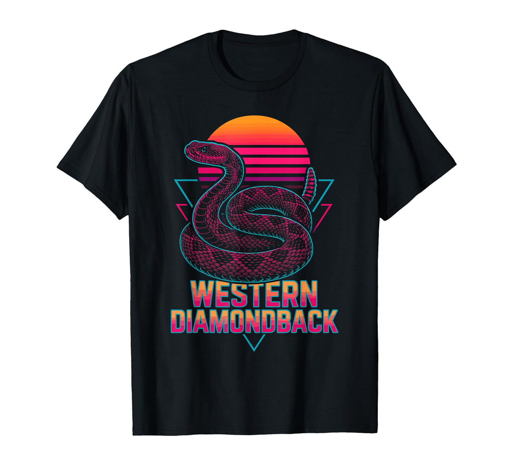 Western Diamondback T-Shirt - Novelty Apparel for Adults - T-Shirt, Sweatshirt, Hoodie