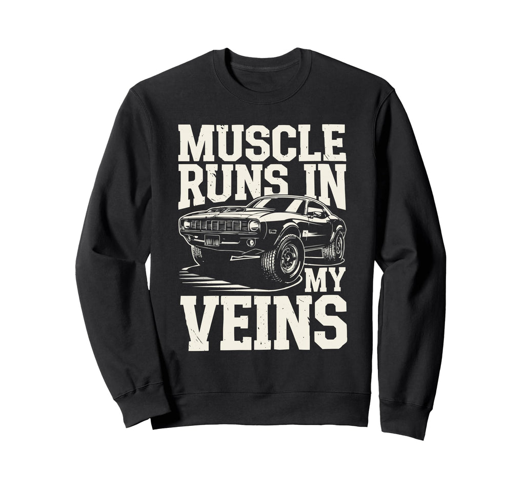 Muscle Car Lover Carguy Car Sweatshirt - Custom Art Print Men Women - T-Shirt, Sweatshirt, Hoodie
