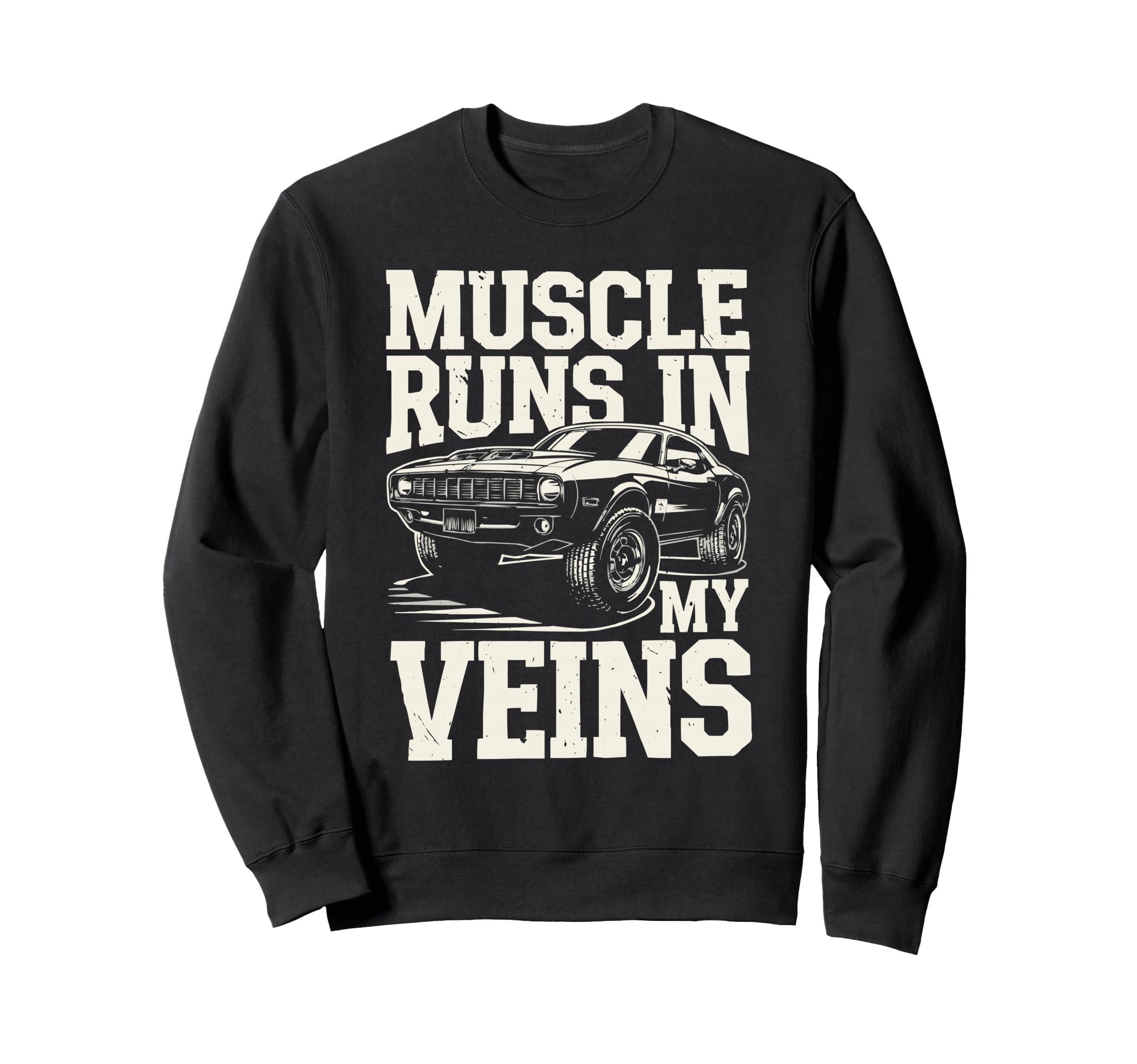 Muscle Car Lover Carguy Car Sweatshirt - Custom Art Print Men Women - T-Shirt, Sweatshirt, Hoodie