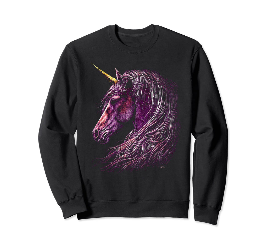Unicorn Sweatshirt - Novelty Apparel Unisex - T-Shirt, Sweatshirt, Hoodie
