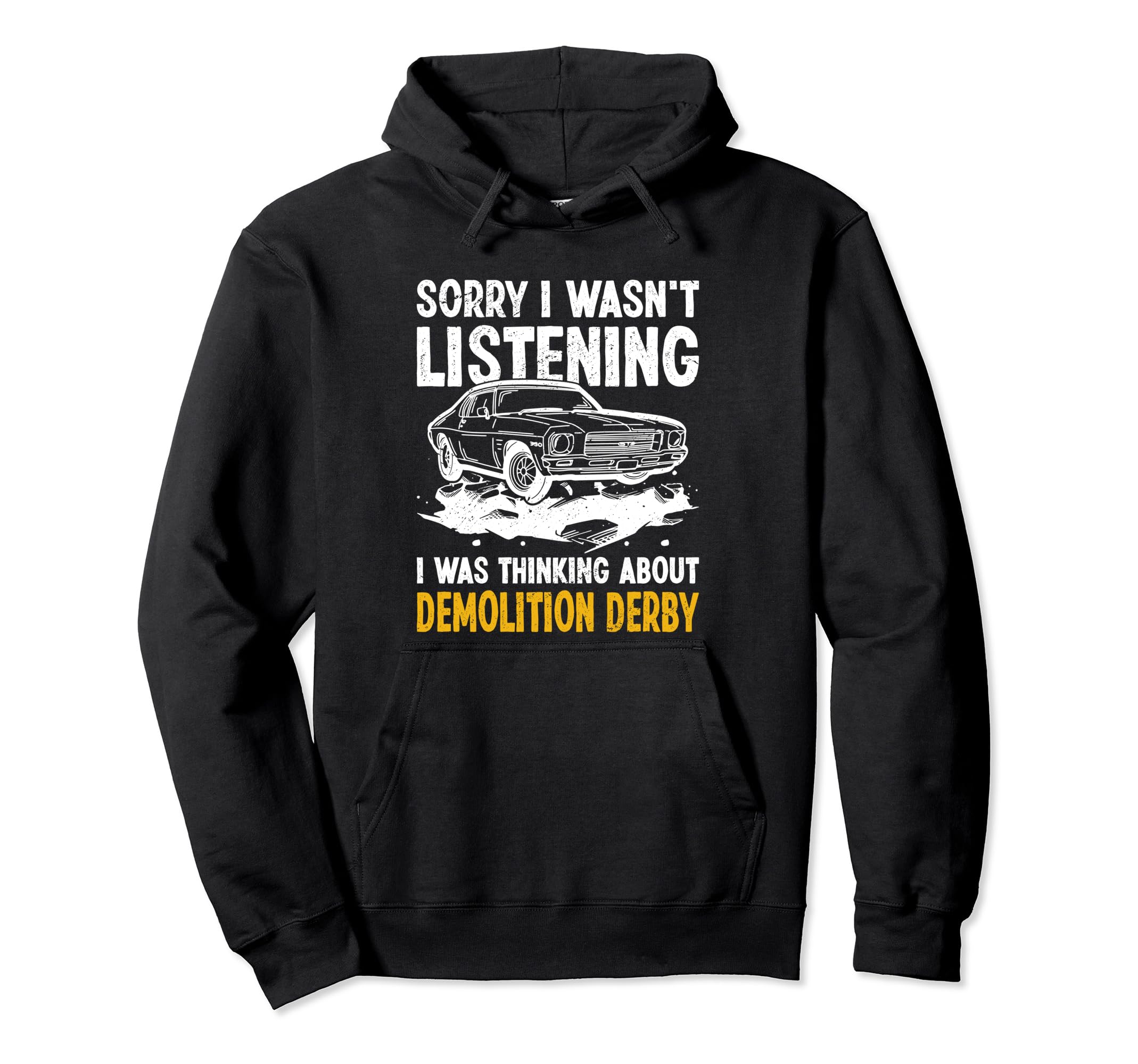 Demo Derby Car Parts Demolition Team Hoodie - Novelty Apparel Men Women - T-Shirt, Sweatshirt, Hoodie