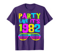 Party Like Its 1982 80S Costume Party T-Shirt - Unique Graphic for Adults - T-Shirt, Sweatshirt, Hoodie