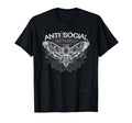 Anti Social Butterfly Funny Sarcastic T-Shirt - Graphic Print for Adults - T-Shirt, Sweatshirt, Hoodie