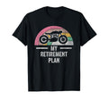My Retirement Plan Motorcycle T-Shirt - Minimalist Print for Adults - T-Shirt, Sweatshirt, Hoodie