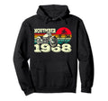 68S Gift Motorcycle Sunset November Hoodie - Fun Novelty Design for Adults - T-Shirt, Sweatshirt, Hoodie