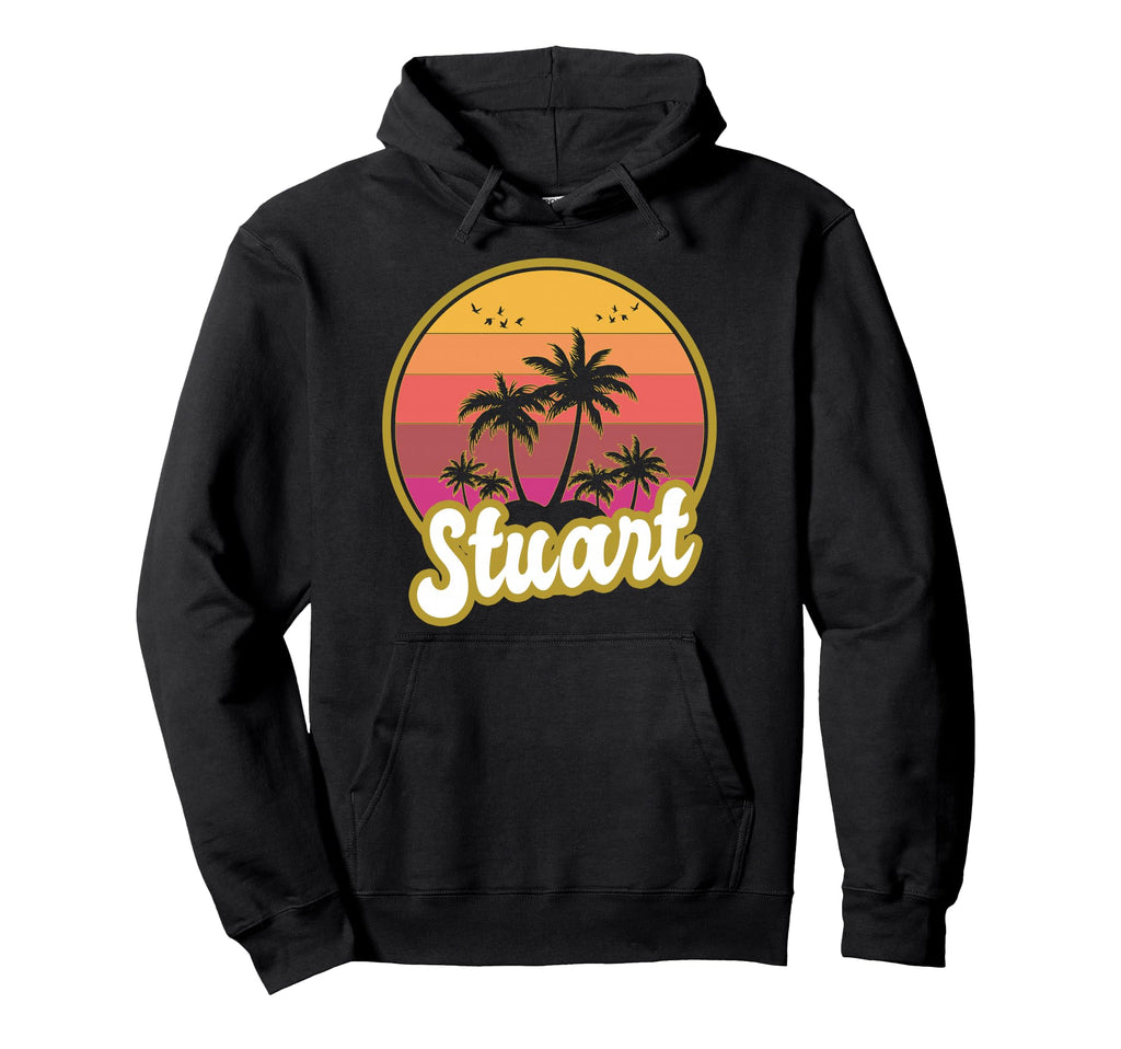 Stuart Florida Beach Sunset Hoodie - Minimalist Print Unisex - T-Shirt, Sweatshirt, Hoodie