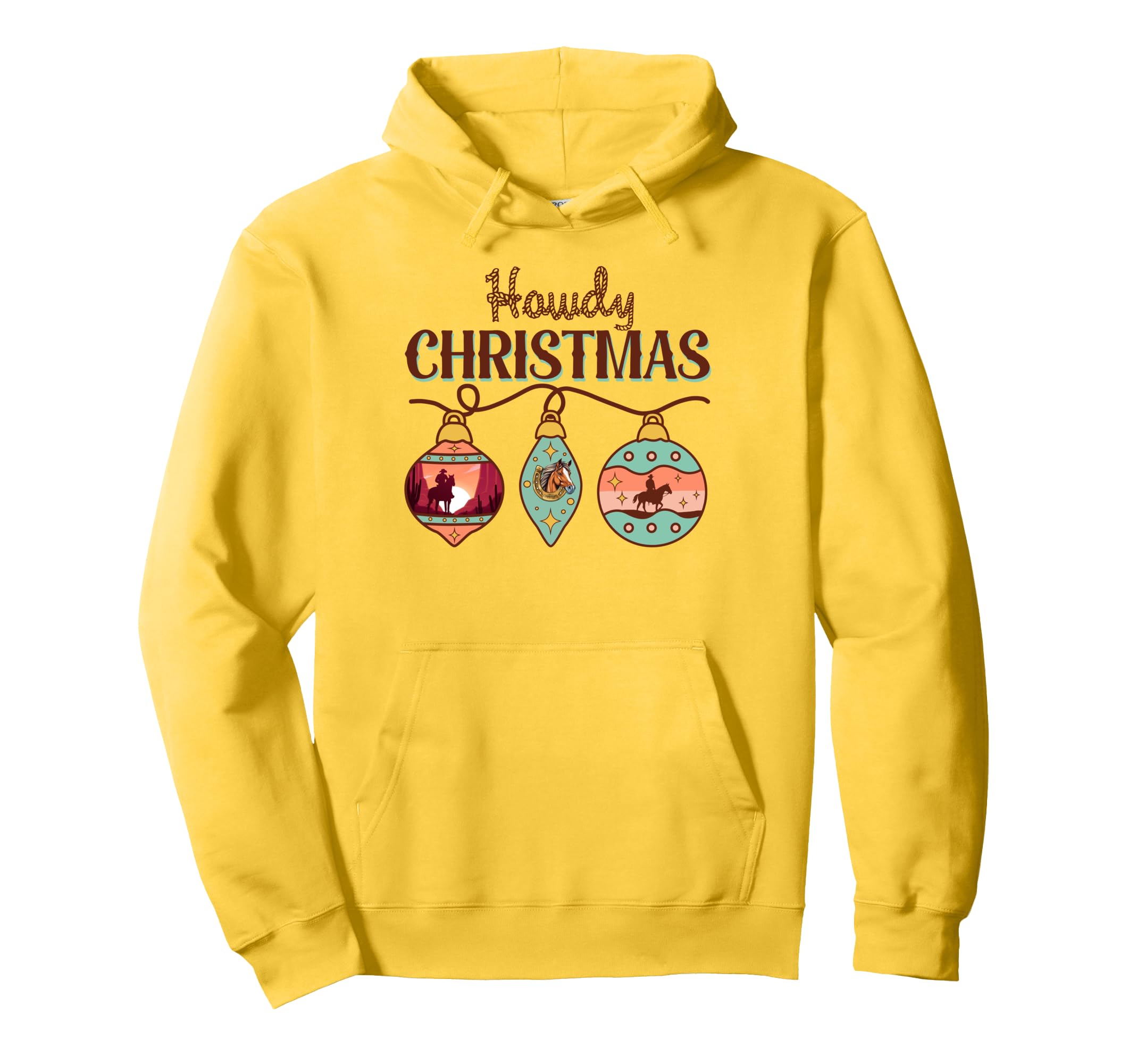 Howdy Western Country Cowboy Bow Hoodie - Graphic Print Men Women - T-Shirt, Sweatshirt, Hoodie