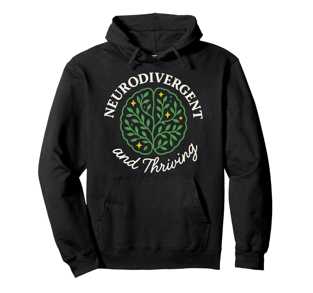 Neurodivergent Pride Adhd Autism Hoodie - Custom Art Print Unisex - T-Shirt, Sweatshirt, Hoodie