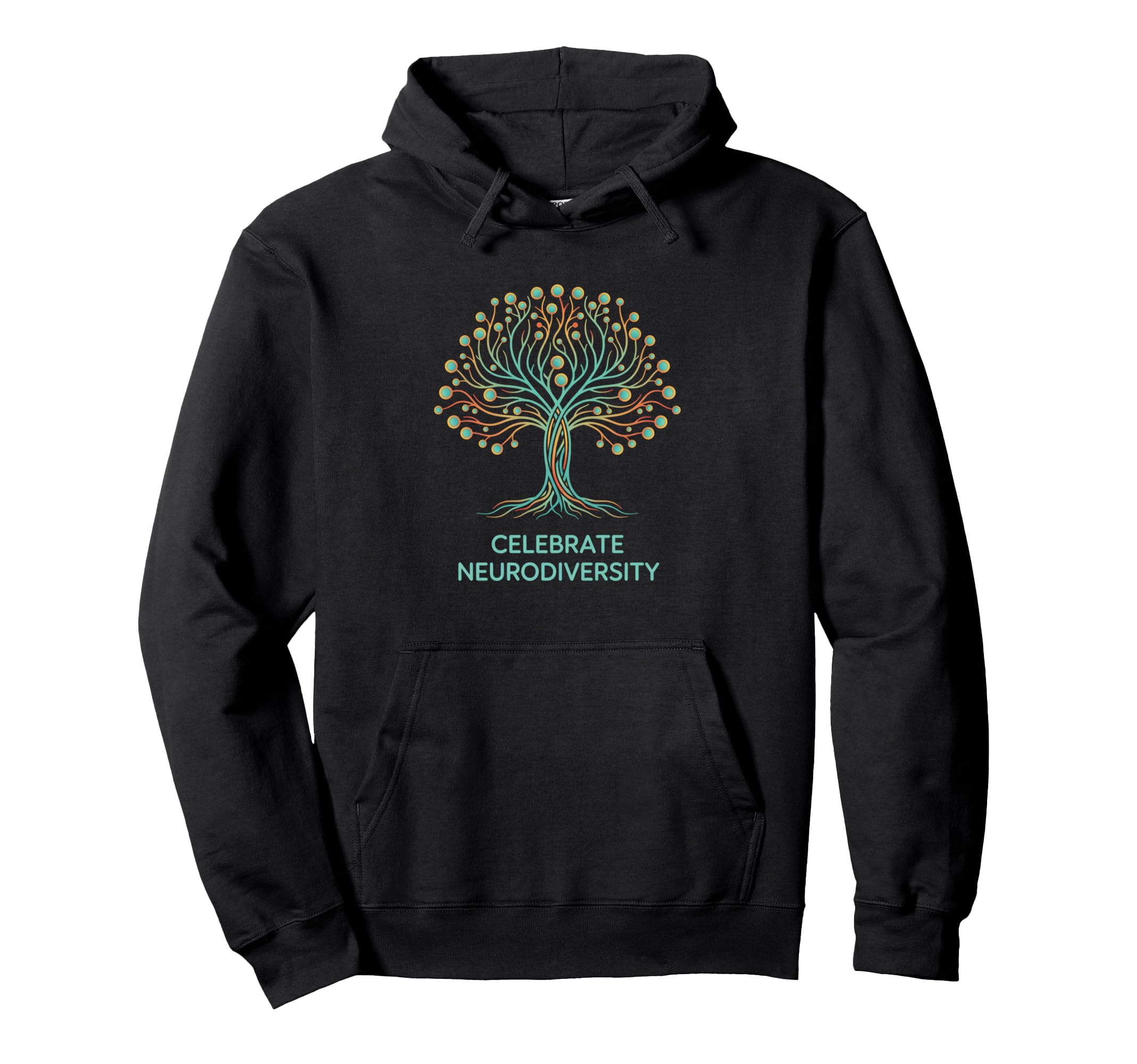 Awareness Celebrate Neurodiversity Hoodie - Novelty Apparel Unisex - T-Shirt, Sweatshirt, Hoodie