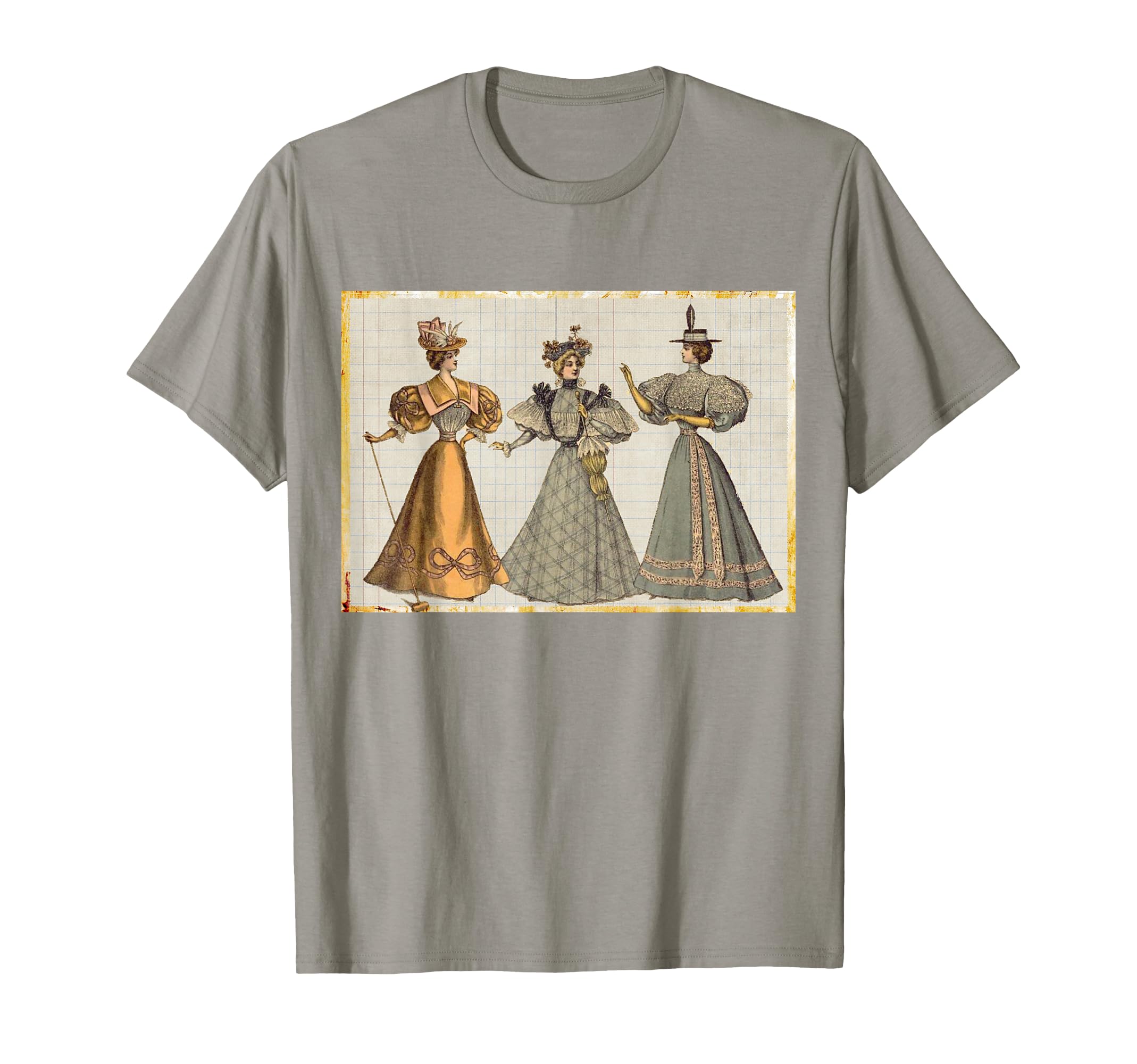 Dresses Victorian Ladies T-Shirt - Unique Graphic for Adults - T-Shirt, Sweatshirt, Hoodie
