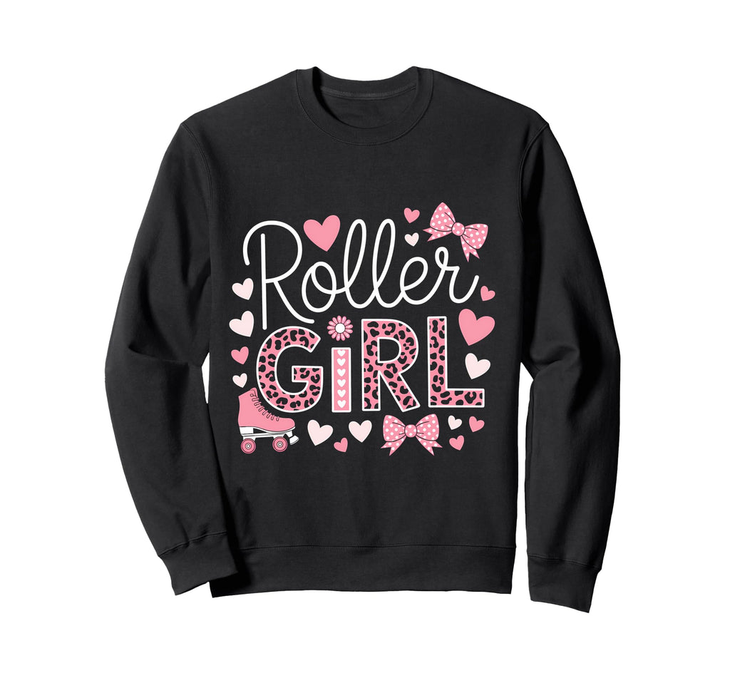 Roller Skater Roller Skating 70S 90S Sweatshirt - Trendy Graphic Unisex - T-Shirt, Sweatshirt, Hoodie